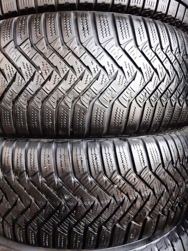 купить бу летнюю резину на 16: Шины, 205/55/16 2шт. Зима, Европа, резина привозная, состояние — 4