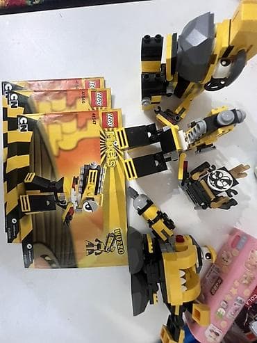LEGO Mixels – серия с персонажами Cragsters (желто‑черная гамма). На — 1