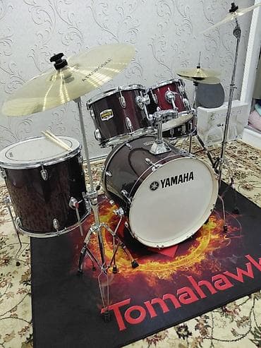 музыкальный карусель: Акустическая барабанная установка Yamaha на ковре Tomahawk. Состав и — 6