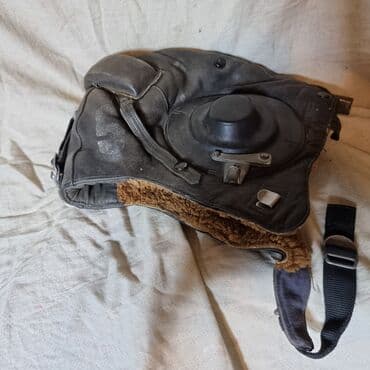 дополнительные приборы: Шлем лётчика .1948- год . Б/у . Антикварный раритет . СССР — 3