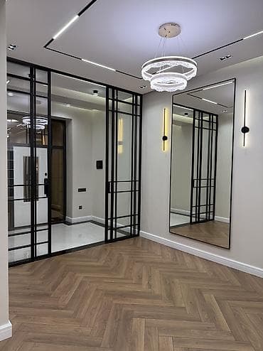 hostel osh: Современный двухэтажный дом с эффектной архитектурой и панорамным — 9