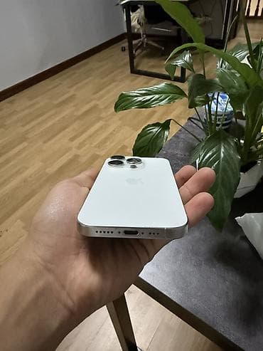 iphone 15 max: IPhone 15 Pro, Б/у, 256 ГБ, White Titanium, Коробка, 98 % — 5