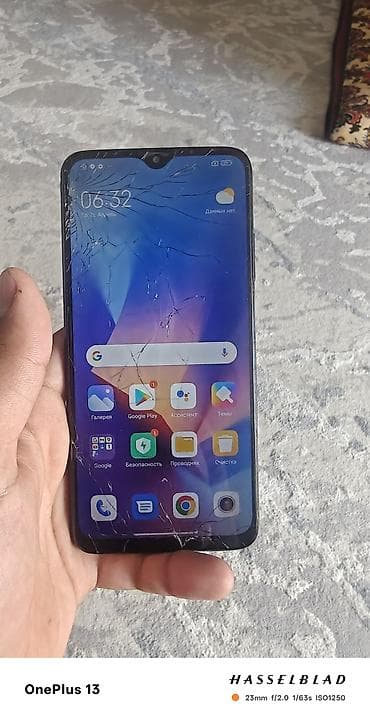 телефоны сломанные: Redmi, Redmi 9T, Б/у, 128 ГБ, цвет - Черный, 2 SIM — 8