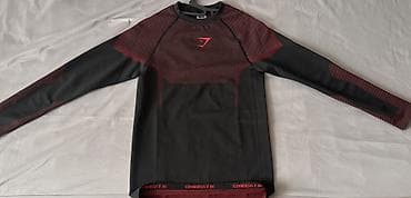 Личные вещи: GYMSHARK ONYX V5 Longsleeve - Размер: М - Тип: облегающий — 2
