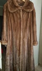 фирменная обувь из италии: Шуба итальянская, цельная. Натуральная норка. Размер оверсайз — 1