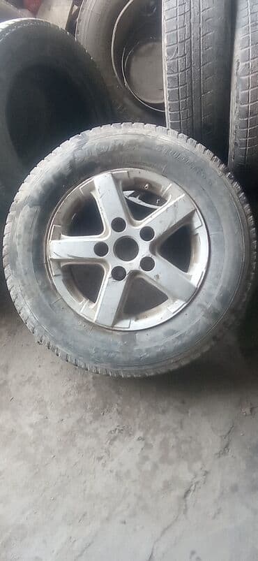 Литые Диски R 15 Mercedes-Benz, Пара, отверстий - 5, Б/у — 1