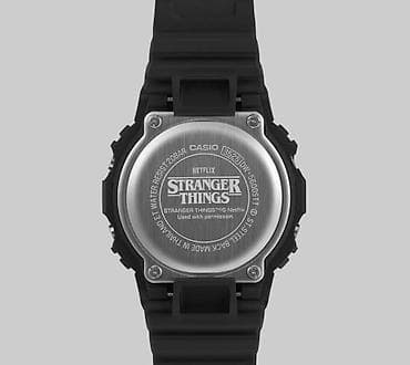 Наручные часы: CASIO G-SHOCK DW-5600STT-1 “Stranger Things” — лимитированная — 2