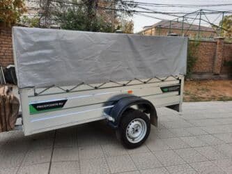 дом на колесах кемпинг: Прицеп, Тентованный — 9