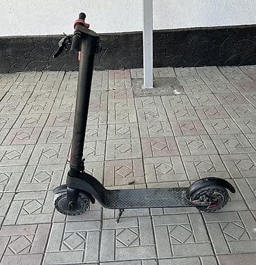 крыло самокат: Электросамокат, Б/у — 2