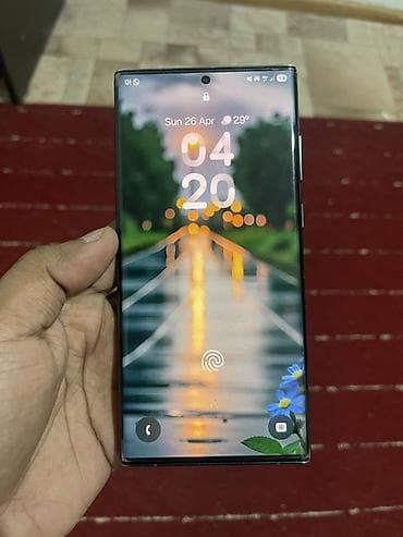 Samsung Galaxy S22 Ultra, Б/у, 128 ГБ, цвет - Зеленый