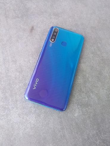 deco e4: Vivo Б/у, 256 ГБ, цвет - Синий — 2