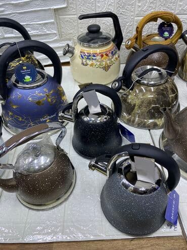 чайник эмалированный 3 л цена бишкек: Чайники Разных видов,материалов,обьемов,цветов — 7