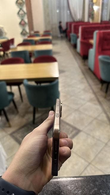 Компьютеры, ноутбуки и планшеты: IPhone 16 Pro Max, 1 ТБ, Natural Titanium, Кабель, 94 % — 3