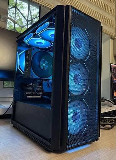 мощный комп: Компьютер, ядер - 6, ОЗУ 16 ГБ, Игровой, Б/у, Intel Core i5, NVIDIA GeForce RTX 4060, NVMe — 1