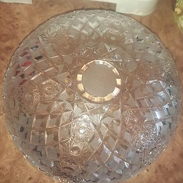 хрустальный графин: Хрустальная салатница/ваза для фруктов - Материал: прозрачный — 2