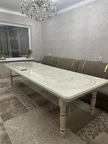Столы: Стол для зала, Б/у, Не раскладной, Прямоугольный — 1