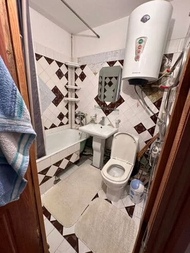 Батирлер: 1 бөлмө, 32 м², 104-серия, 4 кабат, Косметикалык ремонт — 6