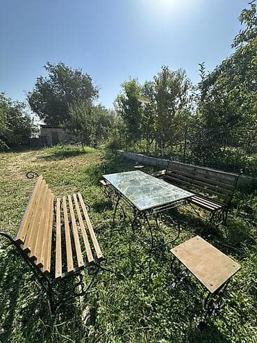 турецкий пылесос: Комплект садовой мебели, Металл — 1