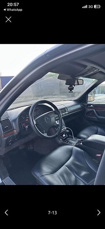 купить мерс с: Mercedes-Benz S-Class: 1995 г., 3.2 л, Автомат, Бензин, Седан — 4