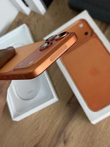 one plus 10: IPhone 17 Pro Max, Б/у, 256 ГБ, Оранжевый, Чехол, Коробка, Кабель, 99 % — 6
