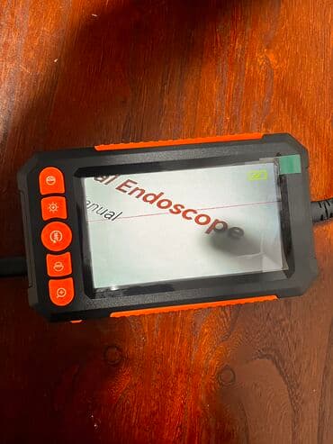 видио регистрация: Эндоскоп с монитором Кабель 3 метра Две камеры, прямая и боковая — 17