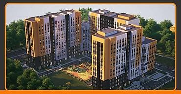 Недвижимость: 3 комнаты, 82 м², Дордой Моторс рынок Элитка, ПСО (под самоотделку) — 2