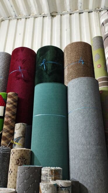 ковровые: Ковровая дорожка Новый, 100 см * 1 пог. м, Синтетика, Геометрия — 11