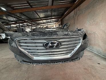 Автозапчасти: Бампер Hyundai, Б/у, Оригинал — 1
