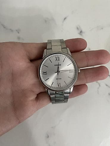 second hend: Классические часы часы, Casio, Латунь, Япония, Водонепроницаемые, Мужские, Новый — 3
