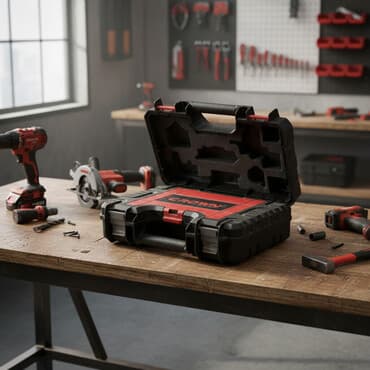 Генераторлор: Аккумуляторный шуруповёрт/дрель CROWN в фирменном чемодане — 1