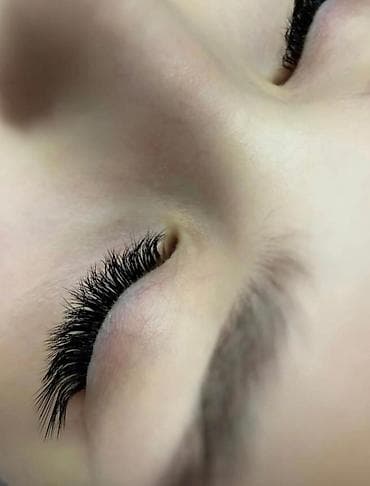 услуги наращивание ресниц: Ресницы, Классика, Гипоаллергенные материалы — 8