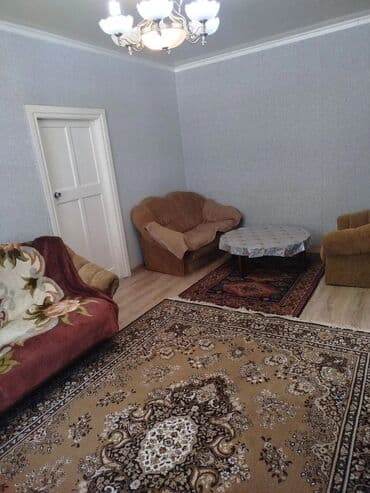 квартира в аренду в оше: 2 комнаты, Агентство недвижимости, Без подселения, С мебелью полностью — 4