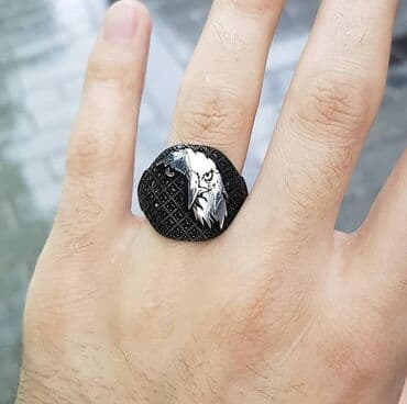 модный современные кыргызские национальные платья: Кольца перстень печатки изделия ручной работы серебро 925 пробы на — 11