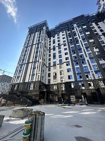 Недвижимость: 1 комната, 50 м², Элитка, Асанбай мкр Элитка, 4 этаж, ПСО (под самоотделку) — 1