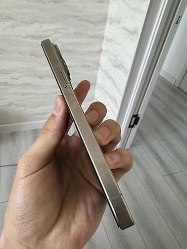 ipone 5: IPhone 15 Pro Max, Б/у, 512 ГБ, Natural Titanium, Кабель, Коробка, 84 % — 3
