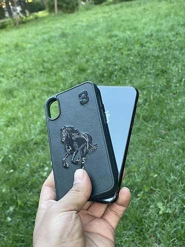 ipod touch: IPhone X, Б/у, 256 ГБ, Черный, Защитное стекло, Чехол, 100 % — 10