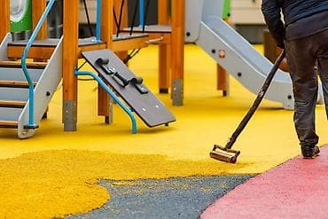 Покрытие для детских и спортивных площадок из цветной EPDM/резиновой — 2