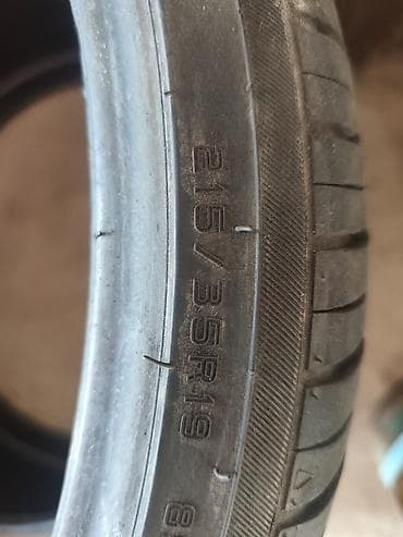 тентовой борт: Продам резину низкопрофельная почти новая 225/35R19, 215/35R19 — 2