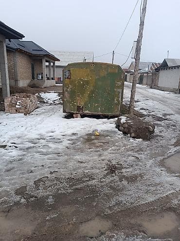 Передвижной бытовой вагончик (металлический кунг) - Габариты