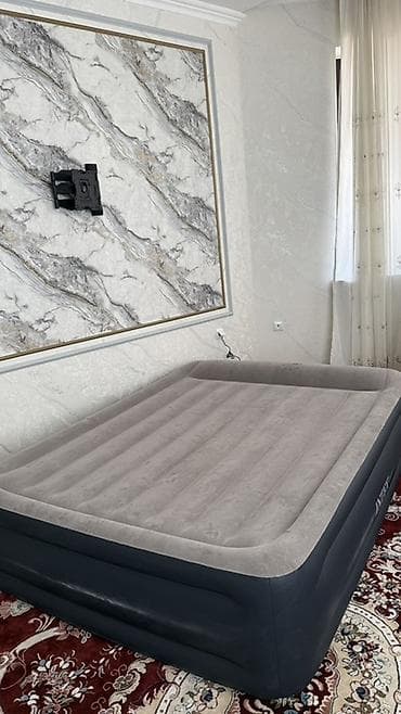 Матрасы: Надувной матрас, Двуспальный, Intex, длина - 203 см — 1
