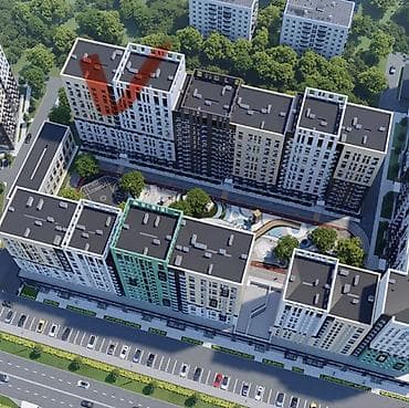 Продажа квартир: 2 комнаты, 80 м², Элитка, 4 этаж, Готовая ПСО (под самоотделку) — 9