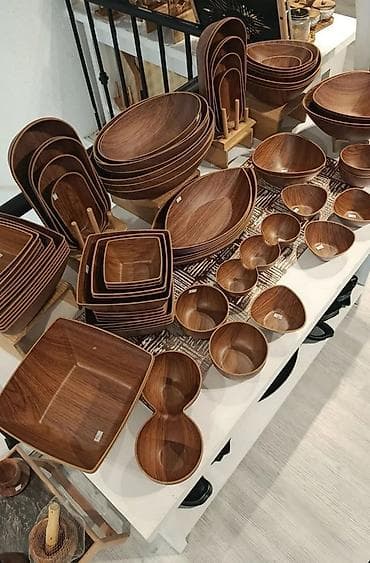 стеклянные формы: Деревянная посуда и аксессуары для сервировки/хранения - Наборы — 2