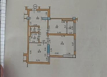 2021: 2 комнаты, 64 м², Элитка, 13 этаж, Евроремонт — 6