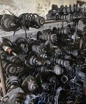 пружины: Задний амортизатор, Передний амортизатор, Комплект амортизаторов Kia Б/у, Оригинал — 2