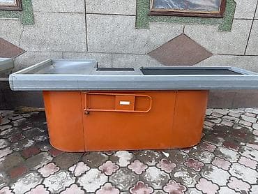 ящик для фрукты: Кассовый прилавок для магазина (стол кассира) с гравитационным — 2