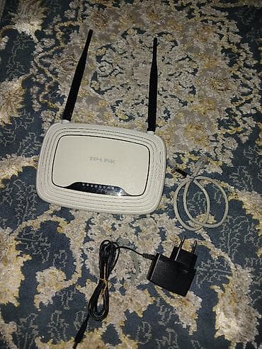 mercury sable: WiFi роутер TP-Link TL-WR841N v.10, 2 антенны, 4 порта LAN, 1 WAN — 1