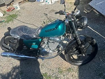 mazda 323 2003: Классический мотоцикл Suzuki, 125 куб. см, Бензин, Взрослый — 3