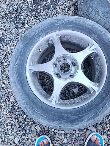 bbs diska: Колеса в сборе 215 / 65 / R 16, Зима, Б/у, Комплект, Легковые, Литые, отверстий - 5 — 1