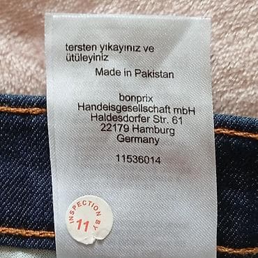 футболка италия: Мужские джинсы, 5XL, Bonprix, Новый, цвет - Синий, Самовывоз — 6