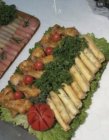 Выездные банкеты | Повара | Фуршетный стол